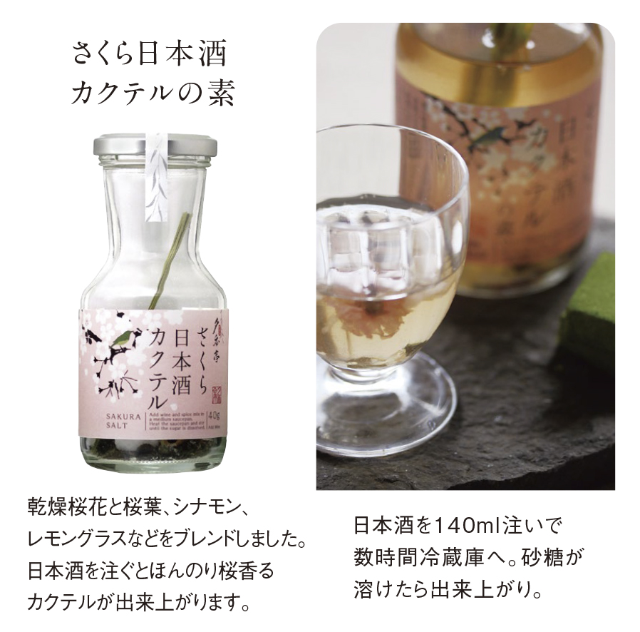 さくら日本酒カクテルの素