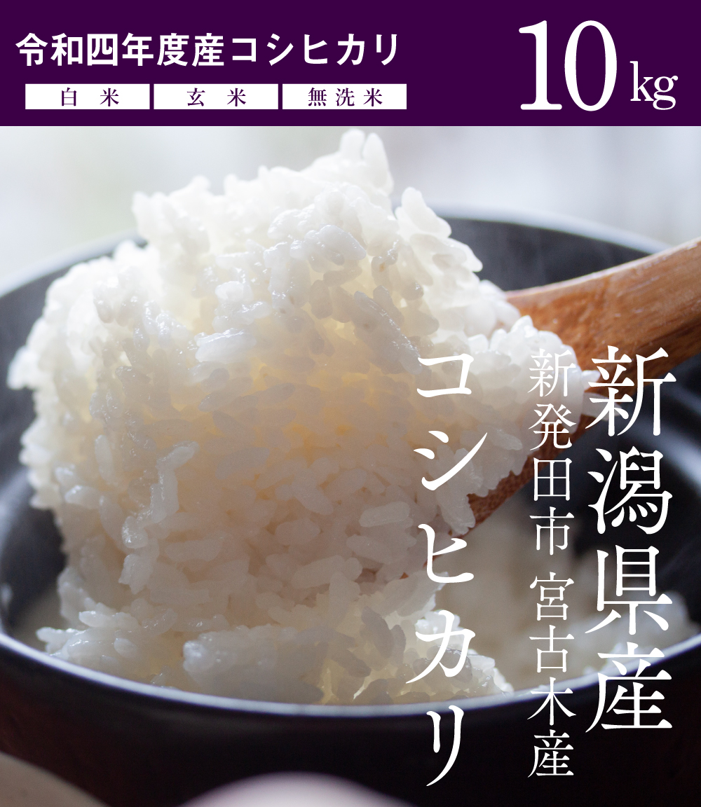 関川産業　新潟県産コシヒカリ 令和4年産 産地直送 【送料無料】10kg