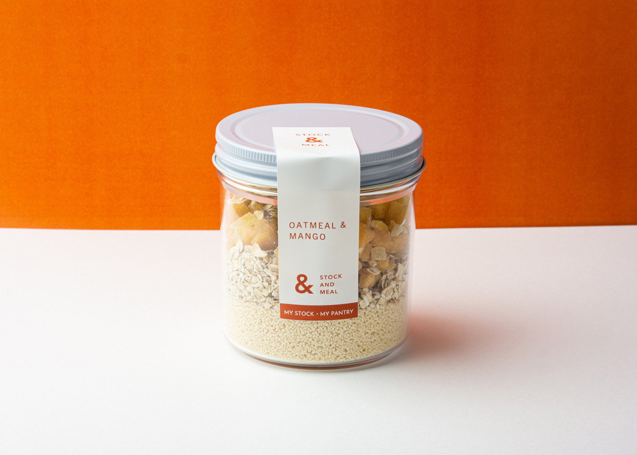 ＳＴＯＣＫ＆ＭＥＡＬ　オートミール＆マンゴー