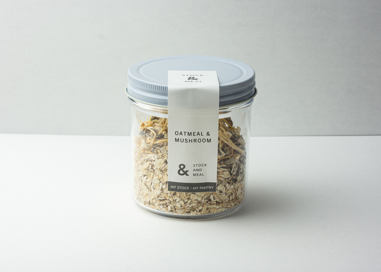 ＳＴＯＣＫ＆ＭＥＡＬ　オートミール＆きのこ