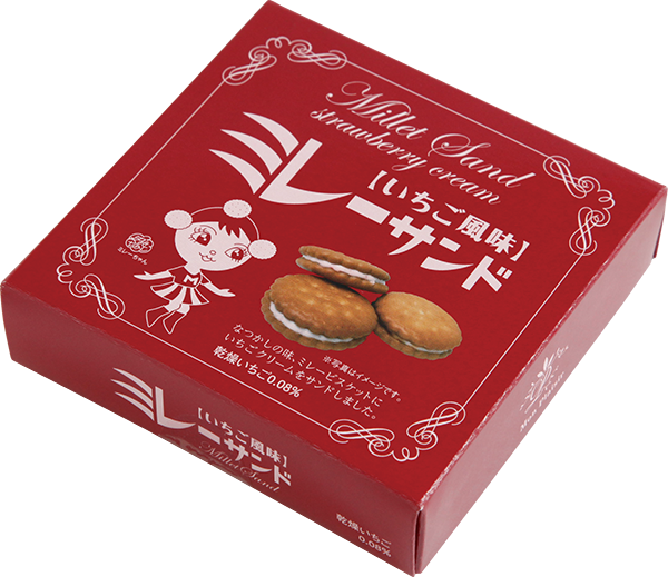 ミレーサンド小箱 いちご風味 12個セット