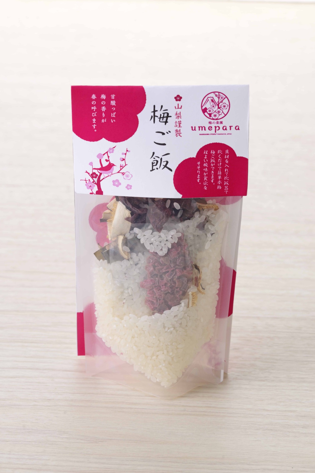 長谷川醸造　梅と椎茸炊き込みご飯