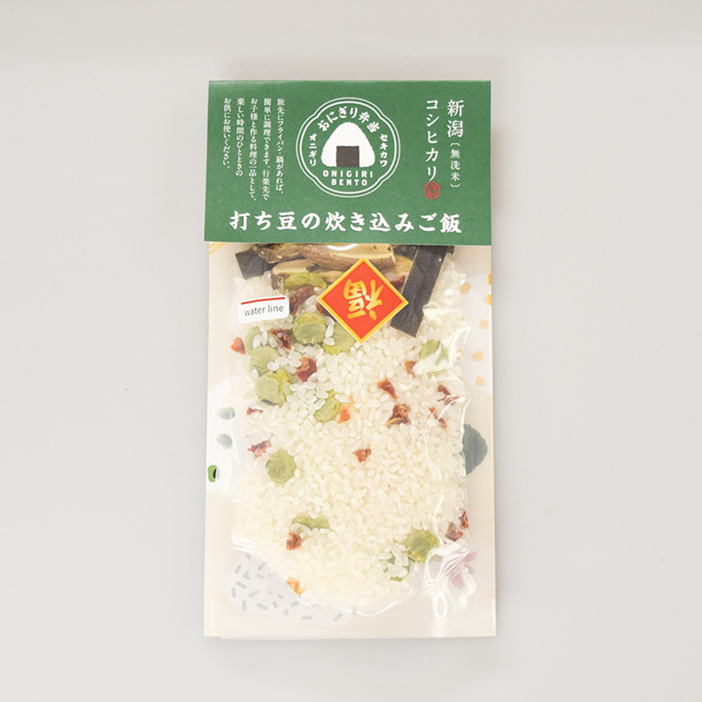 関川産業　打ち豆の炊き込みご飯　無洗米